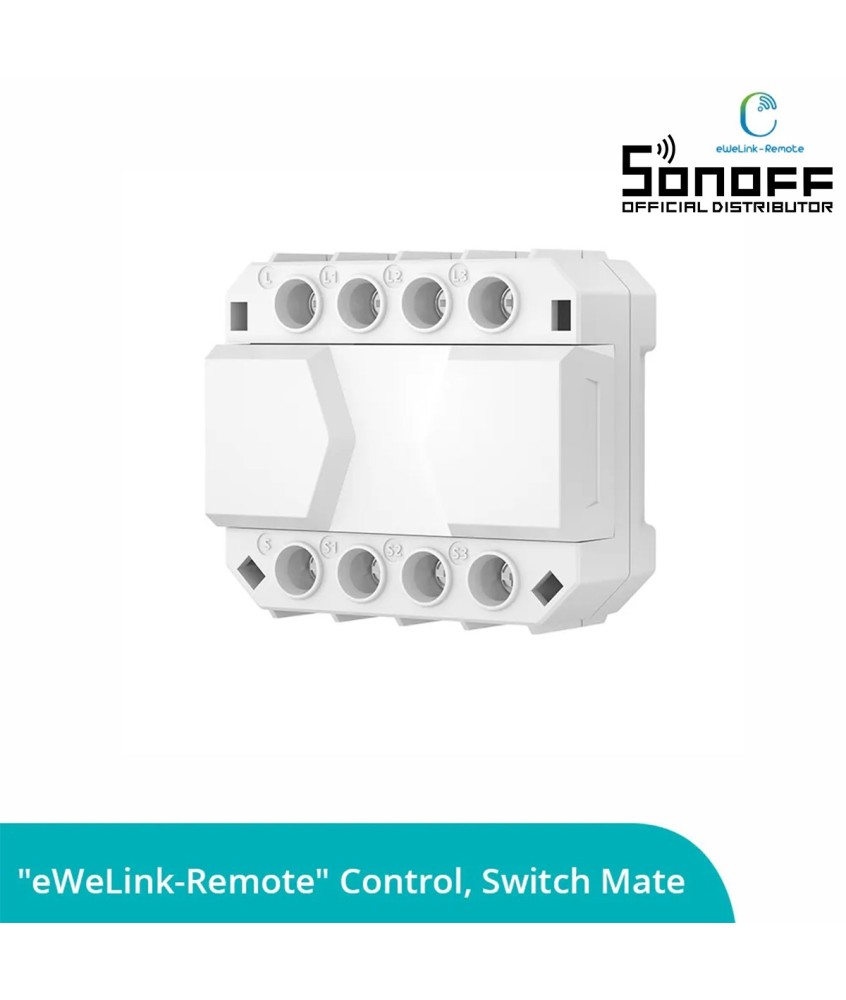 GloboStar® 80070 SONOFF S-MATE - Switch Mate 16A-3500W